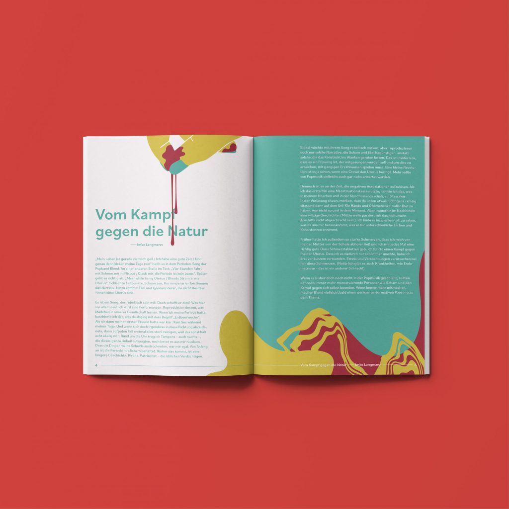 Stained zine Instagram campaign image by Vanessa Voigt