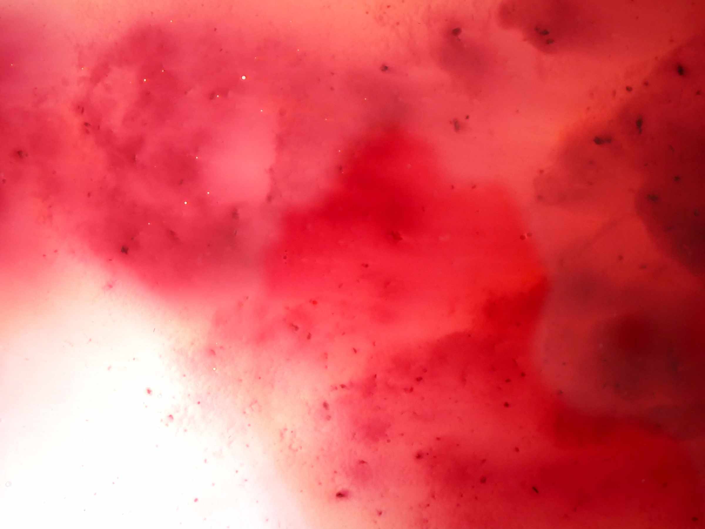 Abstract background created with menstrual blood pigment
