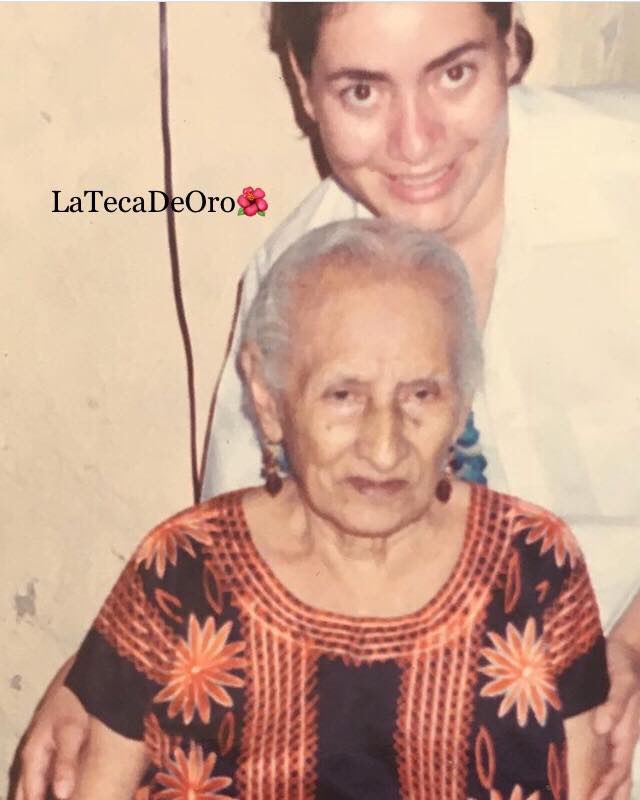 Mari's abuelita, her beloved Zapotec grandmother, portrait