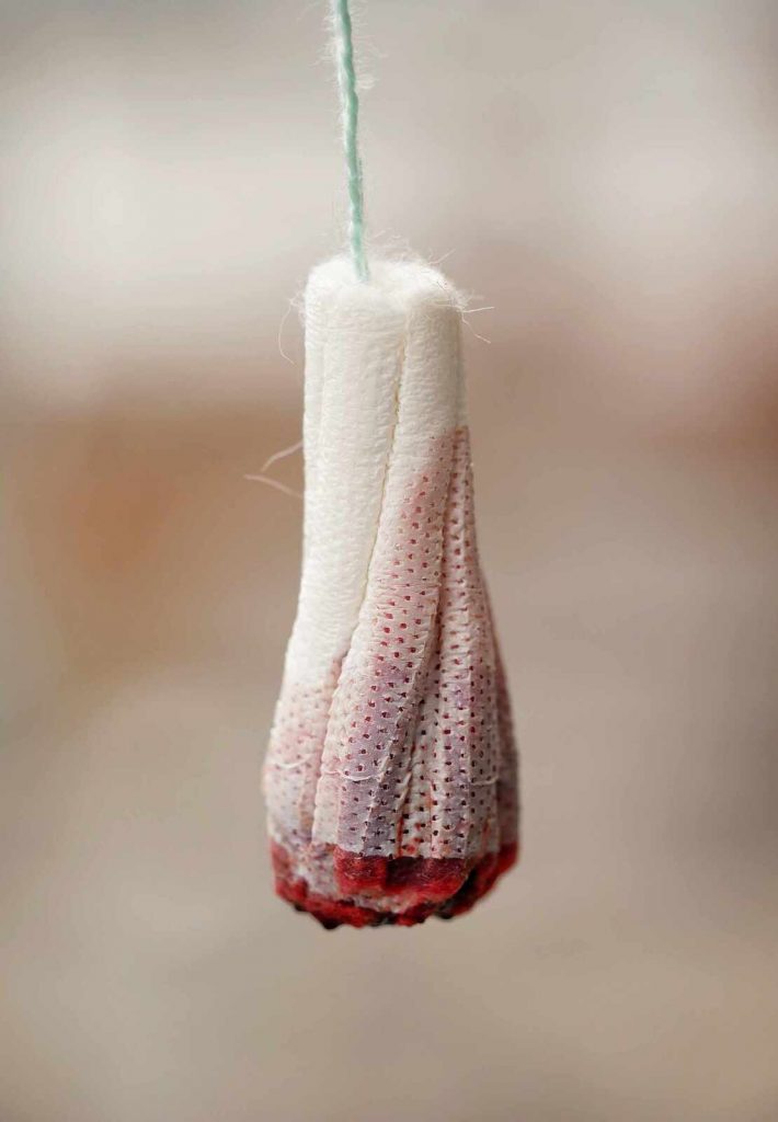 Tampon packaging raising concerns about toxic shock syndrome and dioxin