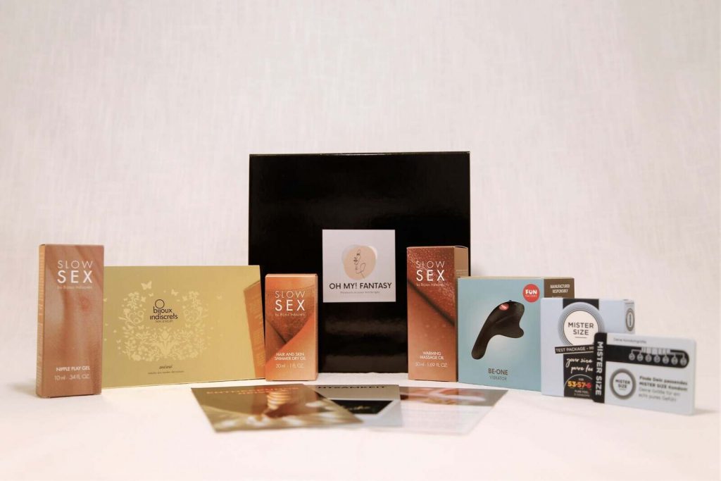OH MY! FANTASY Slow Sex Date Box for couples